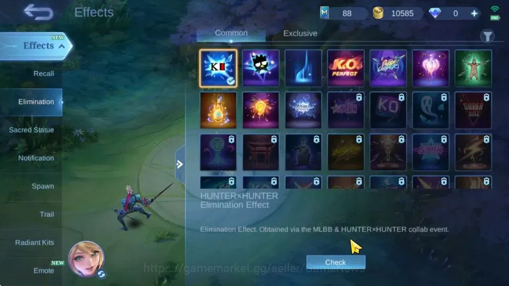 Mobile Legends: Bang Bang Accounts Hero 63|Skin 87|Pace Fanny,Epic[Roger,Valir],Golde image 14