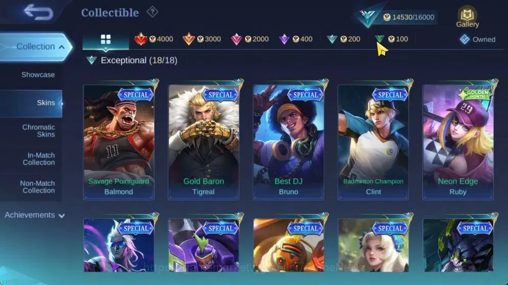 Mobile Legends: Bang Bang Accounts Hero 63|Skin 87|Pace Fanny,Epic[Roger,Valir],Golde image 6