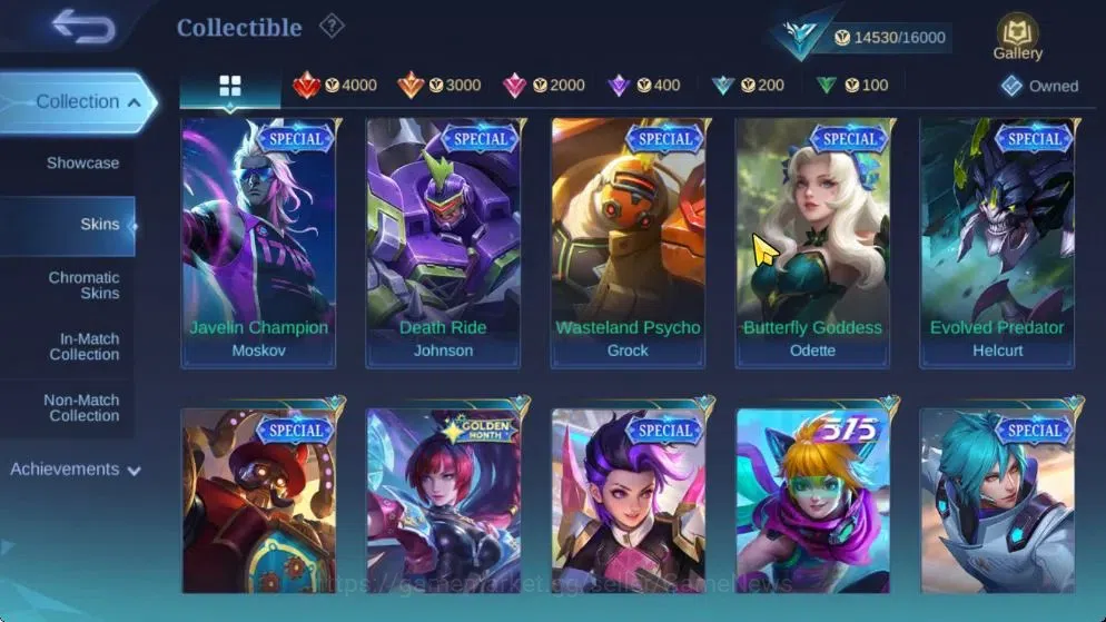 Mobile Legends: Bang Bang Accounts Hero 63|Skin 87|Pace Fanny,Epic[Roger,Valir],Golde image 7