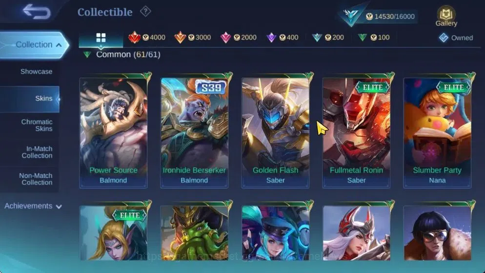 Mobile Legends: Bang Bang Accounts Hero 63|Skin 87|Pace Fanny,Epic[Roger,Valir],Golde image 9
