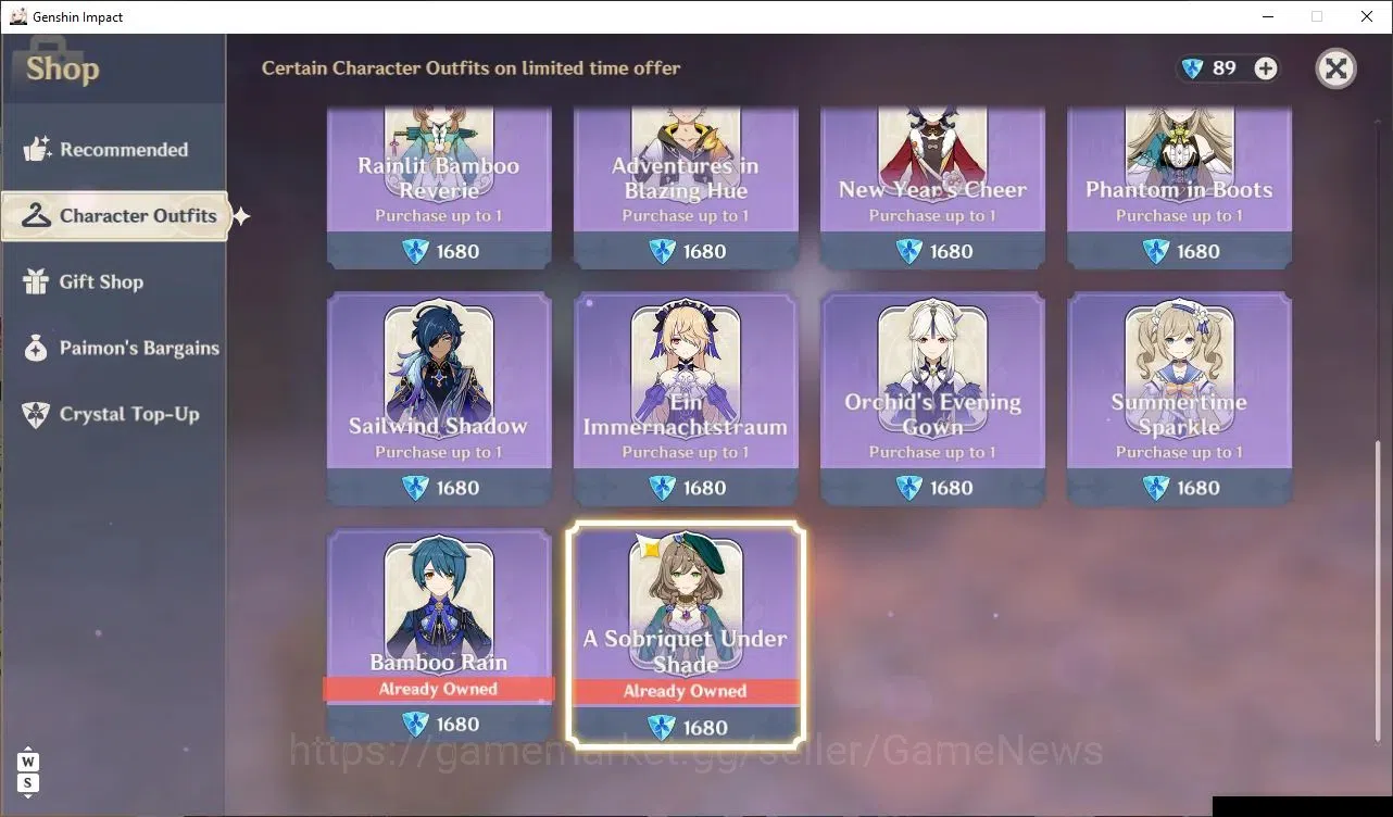 Genshin Impact Accounts ASIA|AR 56|6 Limited+3 (5* Weapon)|Hu Tao C1+Sign, image 12
