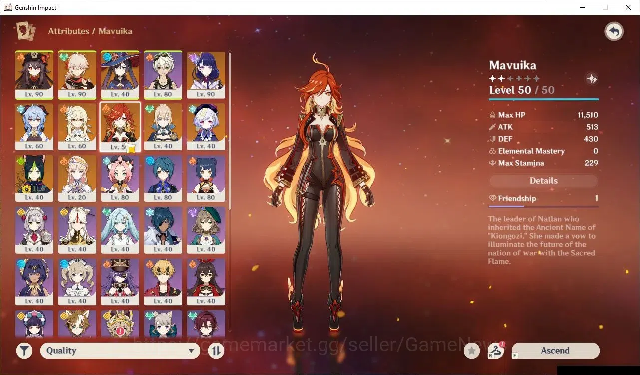 Genshin Impact Accounts ASIA|AR 56|6 Limited+3 (5* Weapon)|Hu Tao C1+Sign, image 3
