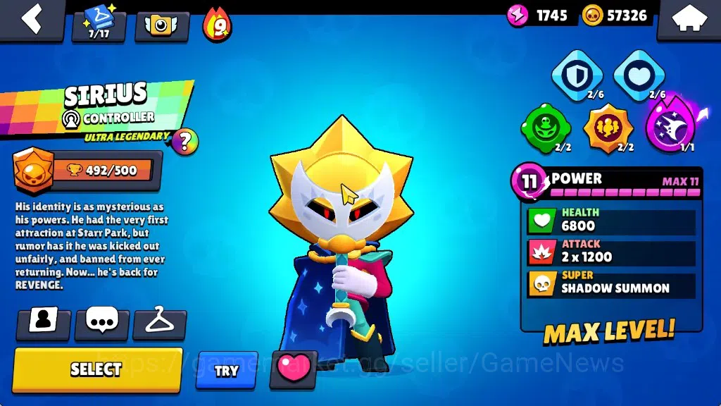 Brawl Stars Accounts 54871 Trophy|46k Bling 57k Coin|103Brawlers 59Max| image 19
