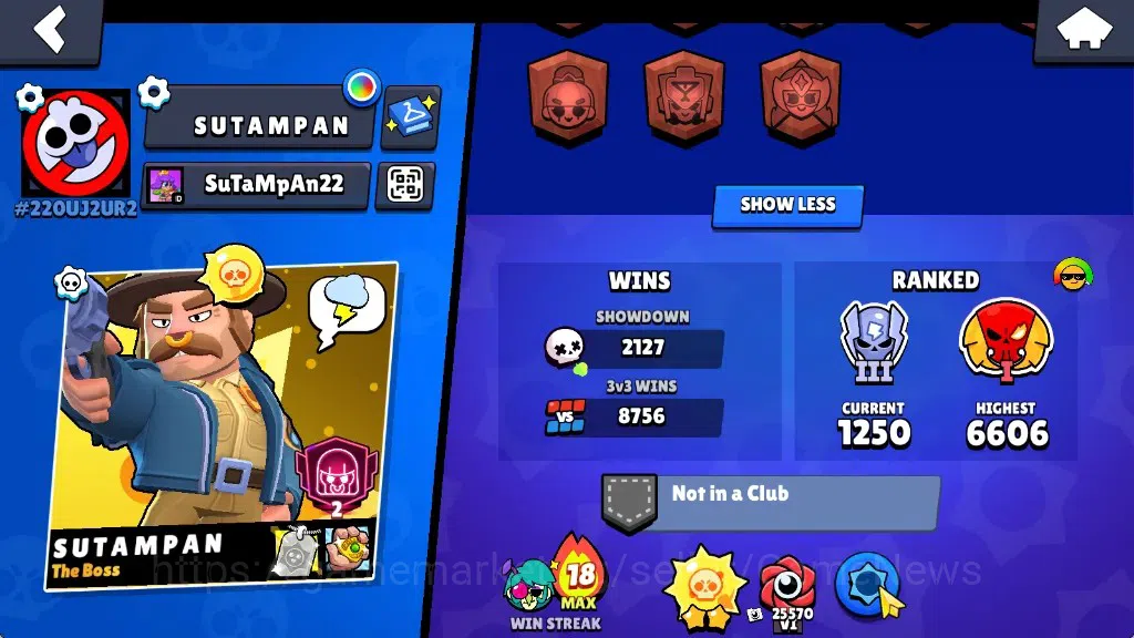 Brawl Stars Accounts 54871 Trophy|46k Bling 57k Coin|103Brawlers 59Max| image 4
