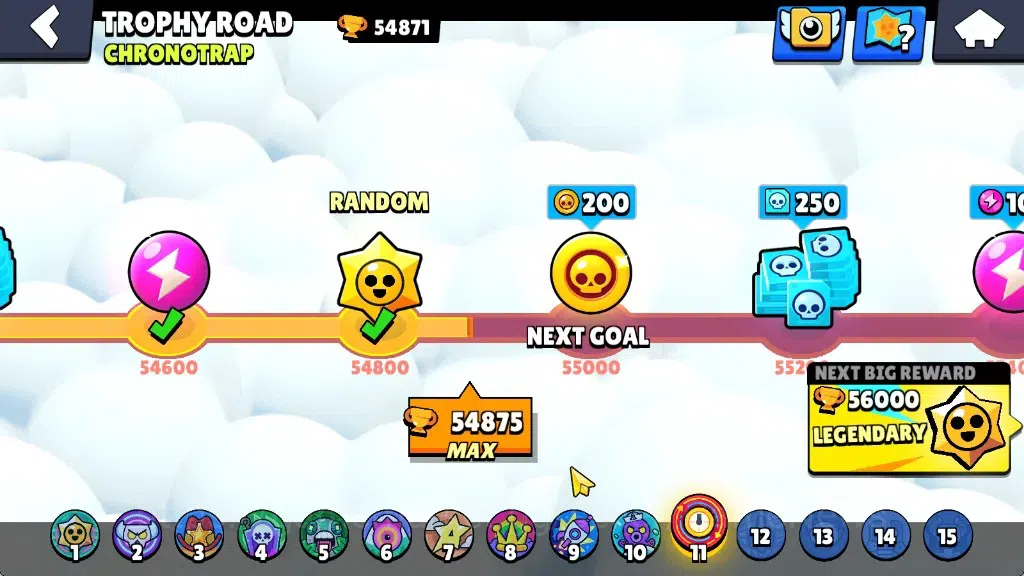 Brawl Stars Accounts 54871 Trophy|46k Bling 57k Coin|103Brawlers 59Max| image 7