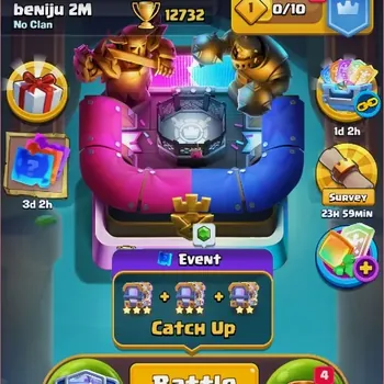 Clash Royale Accounts Starter Trophy 12732|CL 1653|KTL 16|121 Cards|8 Max|8 Champ|4 Hero|12 Evo|Arena 30|654 Gems + 785K