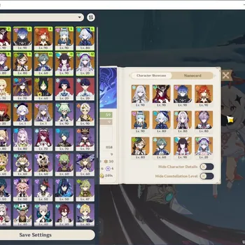 Genshin Impact Accounts Others Asia|AR 59|Premium Team Flins|11 Limited+10(*5