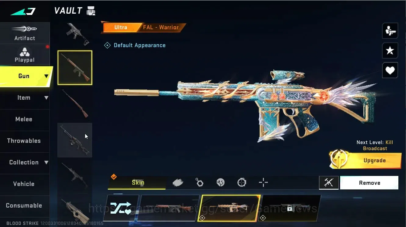 Blood Strike Accounts ASIA|9 ULTRA[ZERO,HANK,M4A1,INP9,AUG]|Collab EVA[M image 12