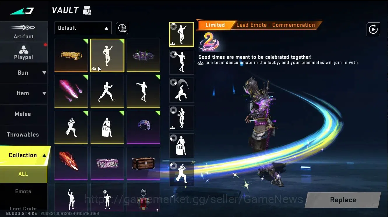 Blood Strike Accounts ASIA|9 ULTRA[ZERO,HANK,M4A1,INP9,AUG]|Collab EVA[M image 18