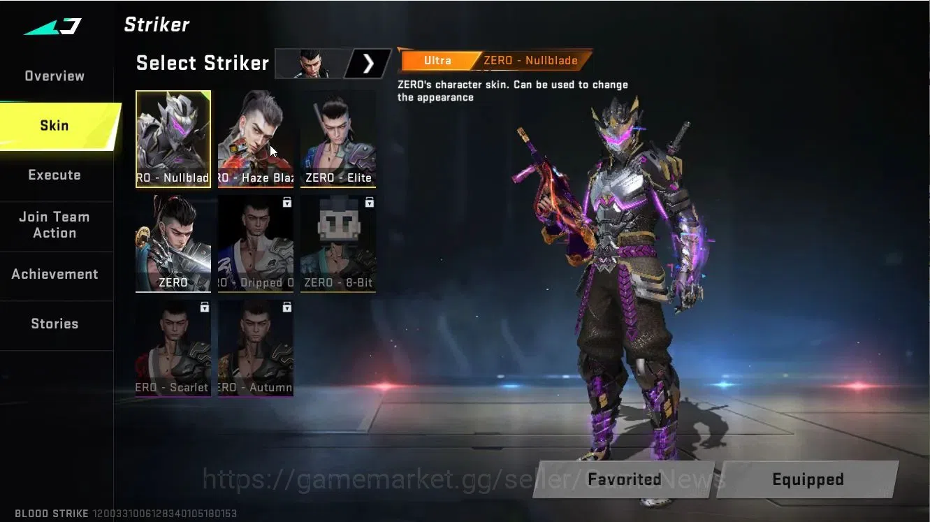 Blood Strike Accounts ASIA|9 ULTRA[ZERO,HANK,M4A1,INP9,AUG]|Collab EVA[M image 3
