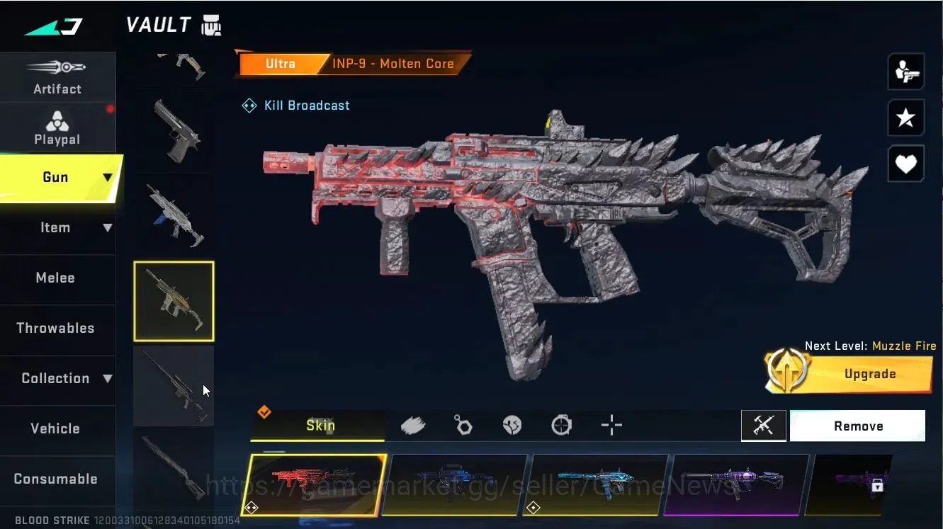 Blood Strike Accounts ASIA|9 ULTRA[ZERO,HANK,M4A1,INP9,AUG]|Collab EVA[M image 8