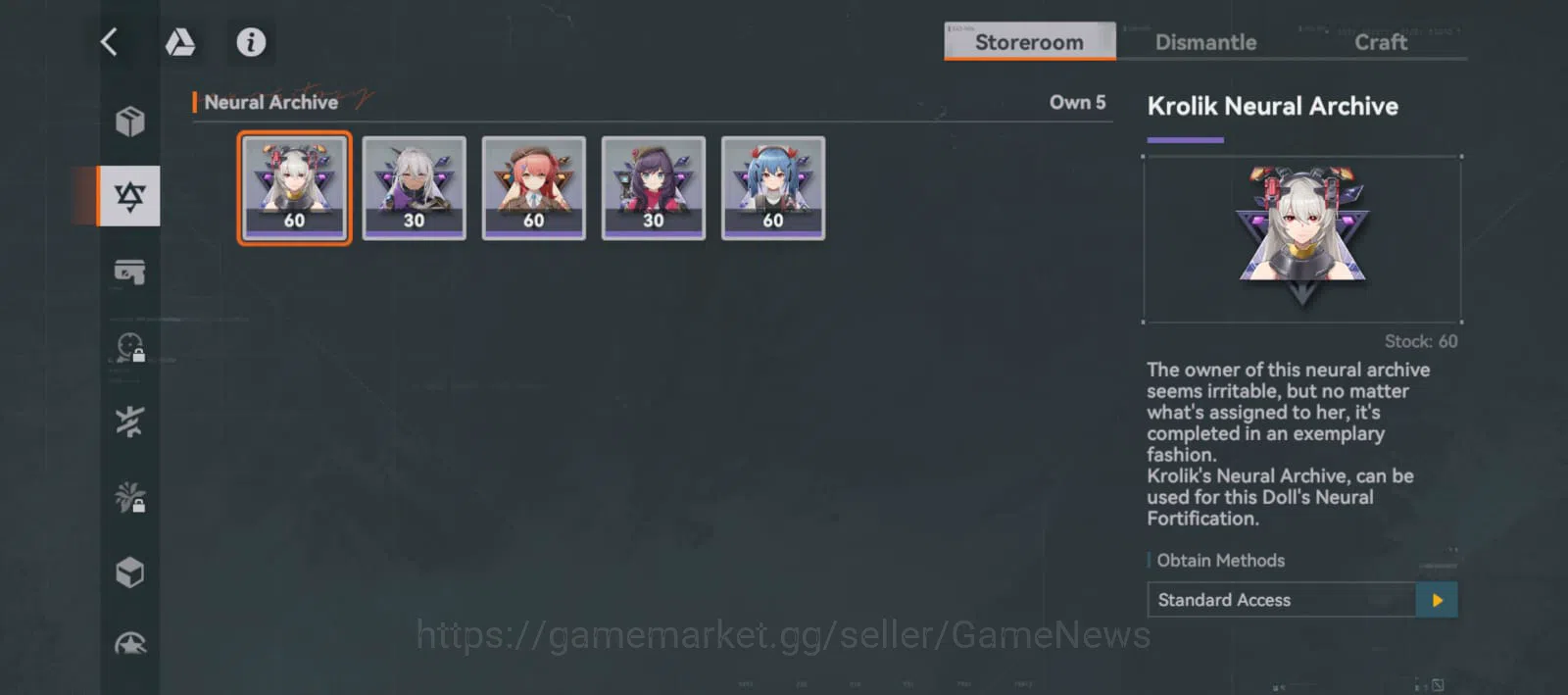 Girls' Frontline Accounts GlobalDarkwinter| Starter Jiangyu(F1),Qiongjiu,Tol image 4