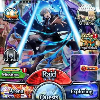 Grand Summoners End-Game Global|Rank 86|1 SP Art|32 Ascend 19 TW(Saitama,S  image 1