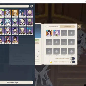 Genshin Impact Accounts Reroll Asia|AR 35|1 Limited (Columbina) + 2 Standard (Diluc,Mizuki)|Low Map & Main Quest|Male