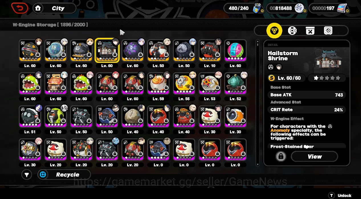 Zenless Zone Zero Accounts Asia ENDGAME| 21 Limit 3 VoidHunter (YeSung,Miyabi image 6