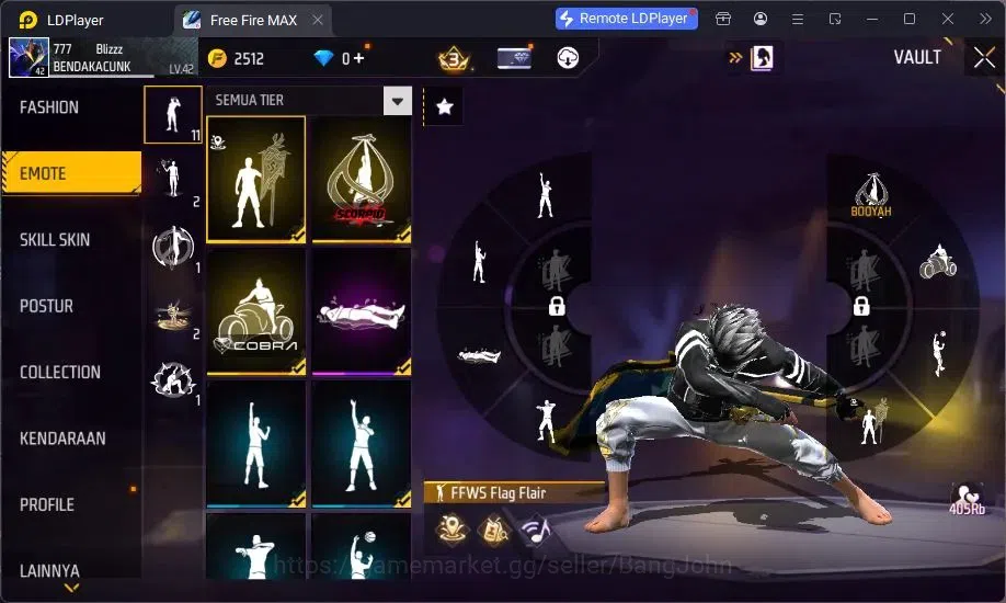 Free Fire Accounts Indonesia | Vault 73 | Gun M1014 Scorpio Shatter L image 10