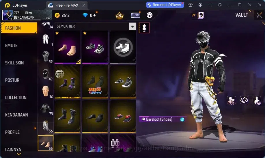Free Fire Accounts Indonesia | Vault 73 | Gun M1014 Scorpio Shatter L image 11