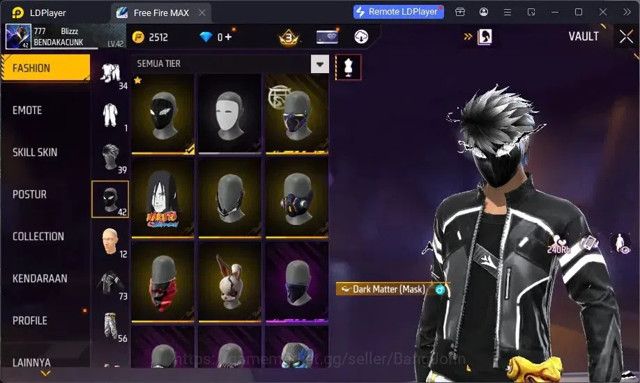 Free Fire Accounts Indonesia | Vault 73 | Gun M1014 Scorpio Shatter L image 15