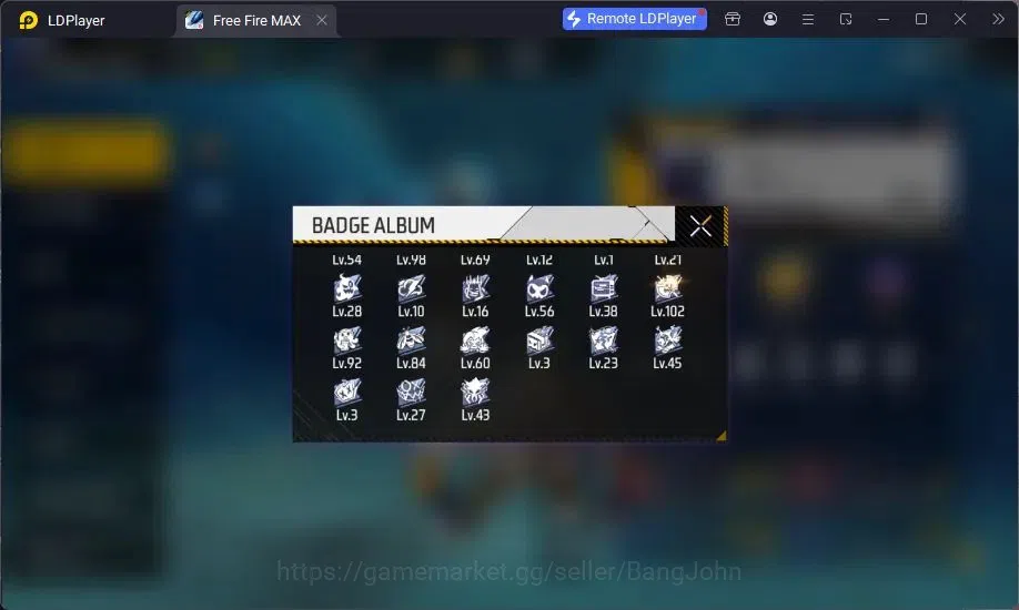Free Fire Accounts Indonesia | Vault 73 | Gun M1014 Scorpio Shatter L image 19