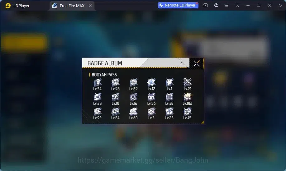 Free Fire Accounts Indonesia | Vault 73 | Gun M1014 Scorpio Shatter L image 20