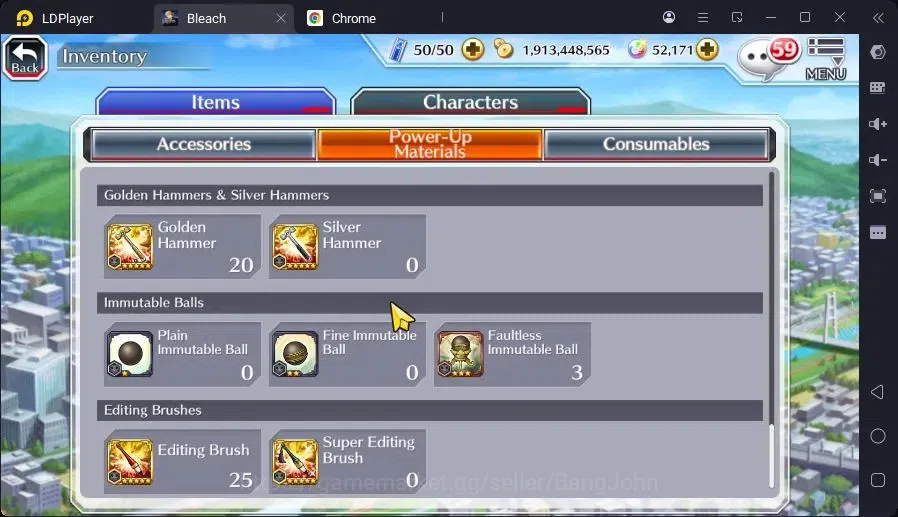 Bleach: Brave Souls Accounts Mid-Tier GLOBAL |52K Orb+MidGame|IchigoDreamTeam,Ichigo8TH,UlquioraTheHidden,Ulquiora 10