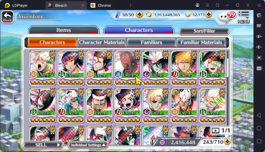 Bleach: Brave Souls Accounts Mid-Tier GLOBAL |52K Orb+MidGame|IchigoDreamTeam,Ichigo8TH,UlquioraTheHidden,Ulquiora 14