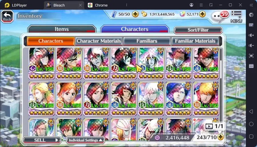 Bleach: Brave Souls Accounts Mid-Tier GLOBAL |52K Orb+MidGame|IchigoDreamTeam,Ichigo8TH,UlquioraTheHidden,Ulquiora 15