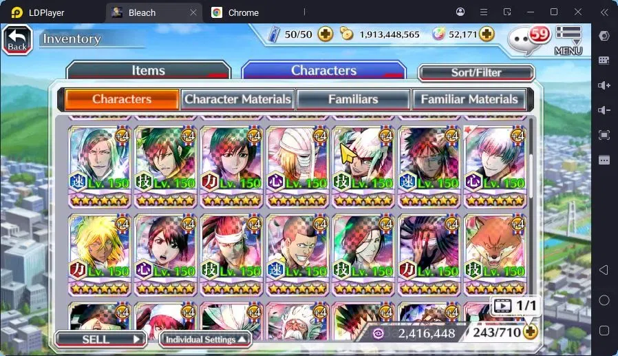 Bleach: Brave Souls Accounts Mid-Tier GLOBAL |52K Orb+MidGame|IchigoDreamTeam,Ichigo8TH,UlquioraTheHidden,Ulquiora 16