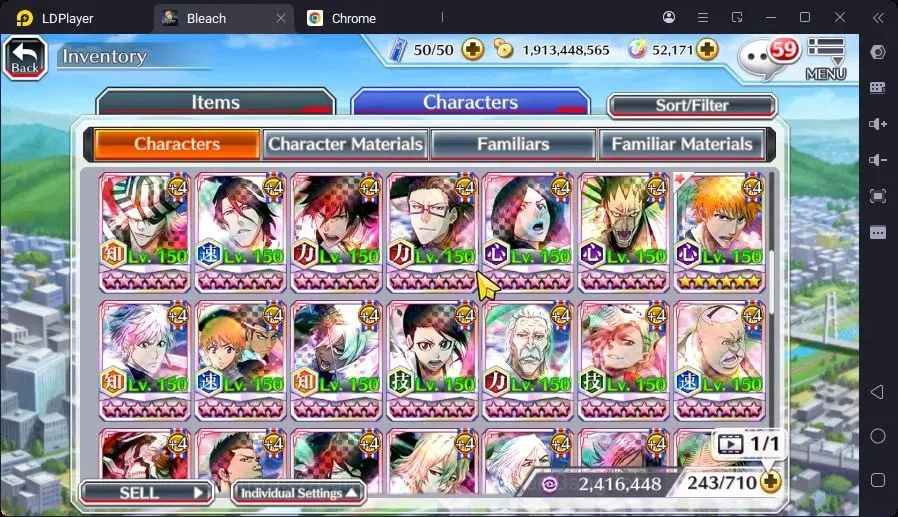 Bleach: Brave Souls Accounts Mid-Tier GLOBAL |52K Orb+MidGame|IchigoDreamTeam,Ichigo8TH,UlquioraTheHidden,Ulquiora 18