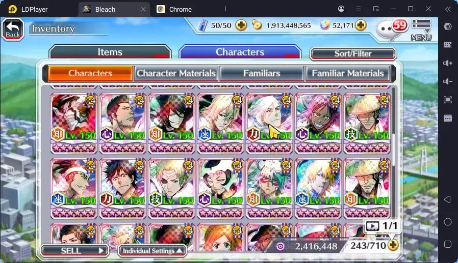 Bleach: Brave Souls Accounts Mid-Tier GLOBAL |52K Orb+MidGame|IchigoDreamTeam,Ichigo8TH,UlquioraTheHidden,Ulquiora 19