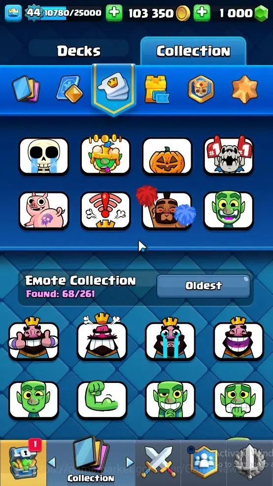 Clash Royale Accounts Lv 44|Trophy 9148|KTL 14|Limited Skin|Card 121|4 H image 16