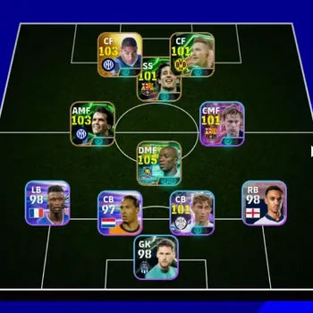 eFootball Accounts Legends & Iconic Players Android|Epic Claude Makelele,Adriano,Matthaus,Bojan Krkic,Marco
