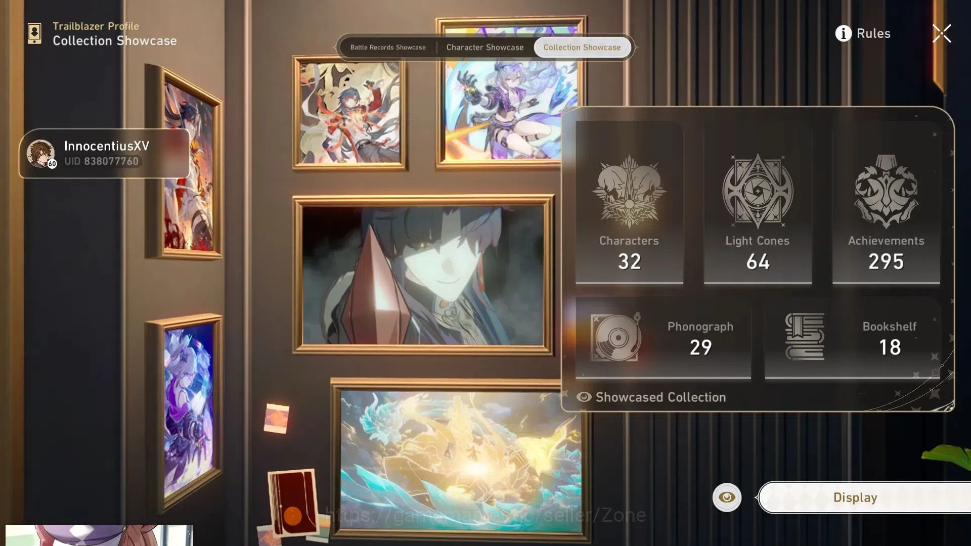 Honkai Star Rail Accounts ASIA|Silver Wolf LV.999|TL60|Yao Guang E1|25 Lv70 image 11