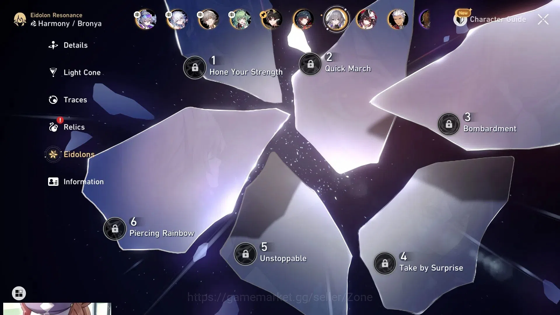Honkai Star Rail Accounts ASIA|Silver Wolf LV.999|TL60|Yao Guang E1|25 Lv70 image 3