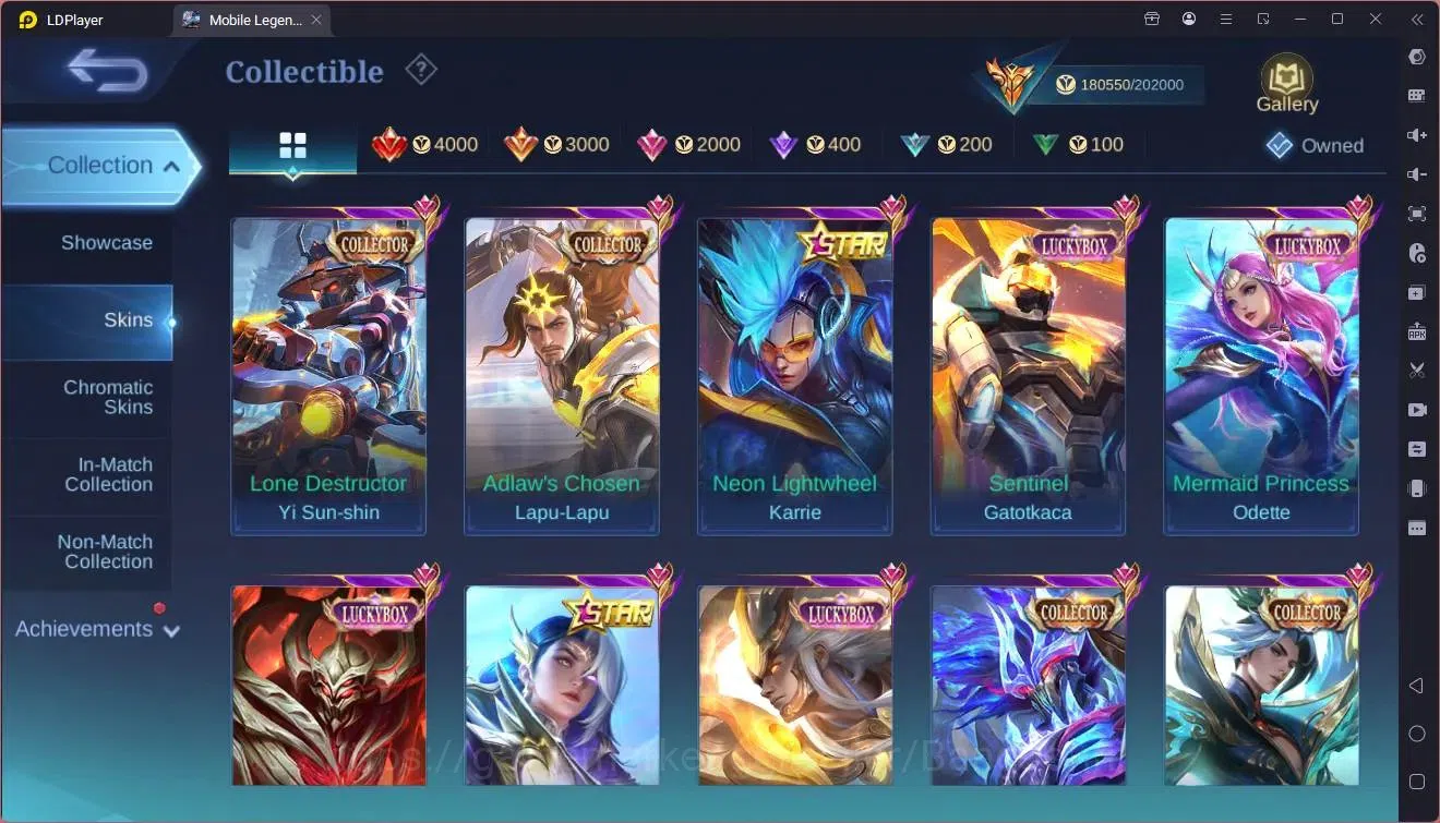 Mobile Legends: Bang Bang Accounts Global |Hero 109|Skin 430|Mega|Legend Lunox|Naruto image 13
