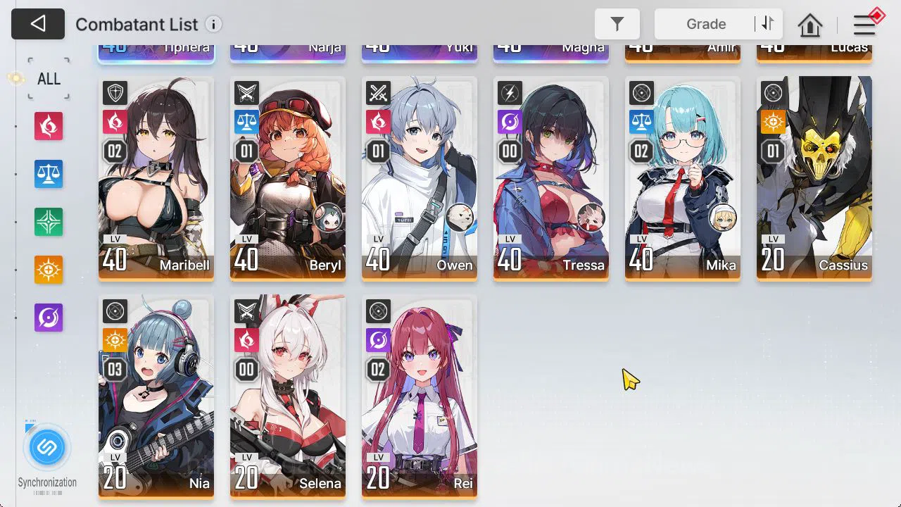 Chaos Zero Nightmare Accounts [Global] Lv39|1 Omega+2,5K Crystal|4 SSR[Tipheria, image 4
