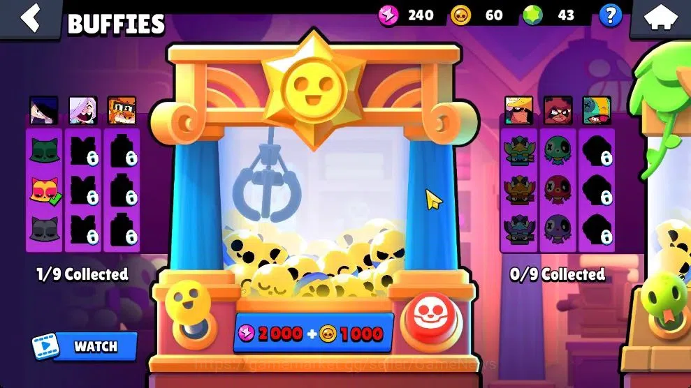 Brawl Stars Accounts 1003 Trophy|15 Brawlers 4 Max Lvl [Edgar,Stu,Frank image 11