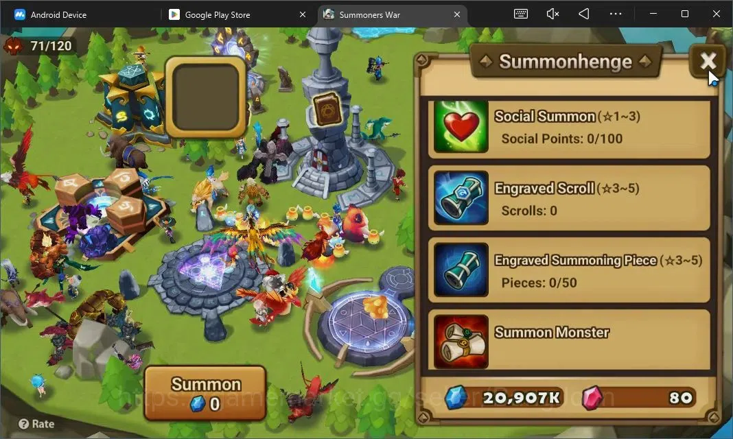 Summoners War: Sky Arena Accounts Starter GLOBAL | NB 5 TESHAR,Starter Gacha 115 12Y+160 11Y Scrool, 3 Legendary All 12