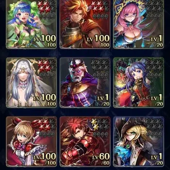 Last Cloudia Accounts Endgame GLOBAL|Rank 19|100k Crystal|Collab BraveFrontier (G Tilith,FG Vargas)+Top Tier(G Lilaha,Kanon