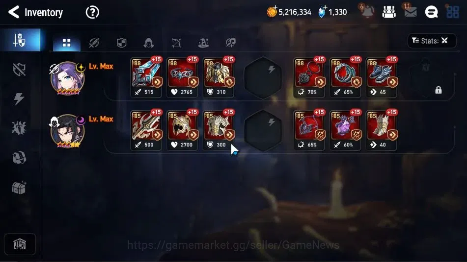 Epic Seven Accounts GLOBAL Unverif|New Era|2 ML(Rhiana & Luciel,LH Cer image 13