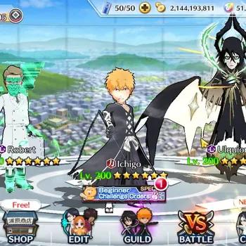 Bleach: Brave Souls Accounts High-End ASIA | 812 BP +51 BP | End Game | Ichigo TYBW:Revined | Robert,Gremmy TYBW25