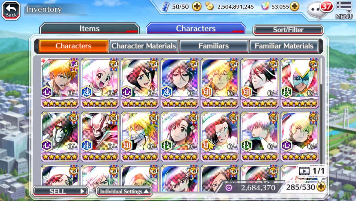 Bleach: Brave Souls Accounts [GLOBAL]53K Orbs|Valentine26(Yachiru,Rukia),Rukia, image 10