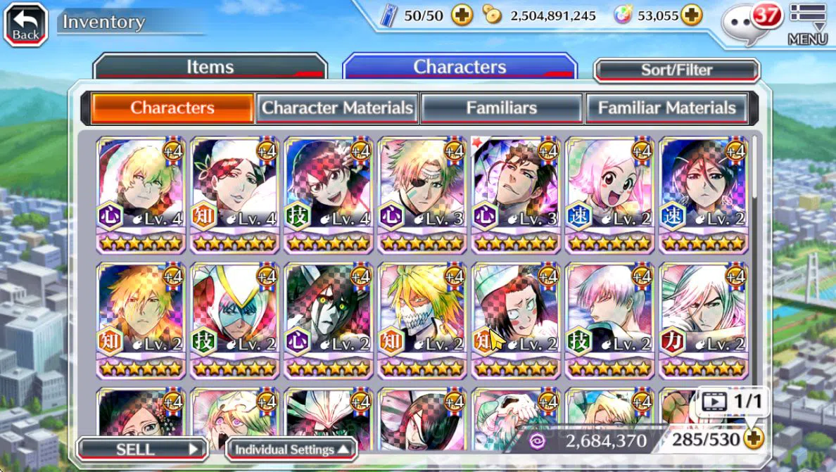 Bleach: Brave Souls Accounts [GLOBAL]53K Orbs|Valentine26(Yachiru,Rukia),Rukia, image 11