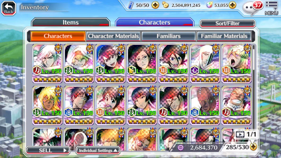 Bleach: Brave Souls Accounts [GLOBAL]53K Orbs|Valentine26(Yachiru,Rukia),Rukia, image 9
