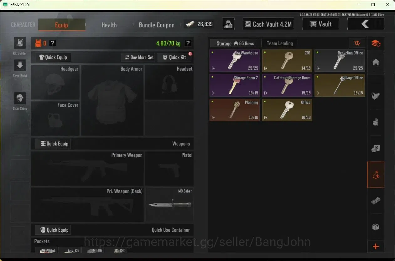 Arena Breakout Accounts Mobile | | SR 90 | SV 7.9 M | CV 4.2 M | SS SCAR-L image 12