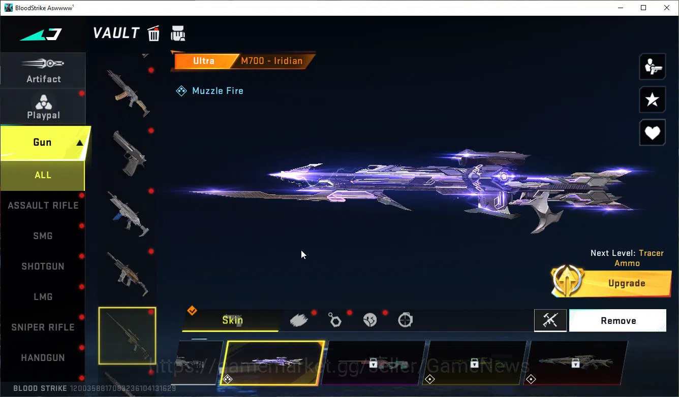 Blood Strike Accounts ASIA|1 ETERNAL Kraken-VoidCloak+ MELE Katar-Claw|9 image 9