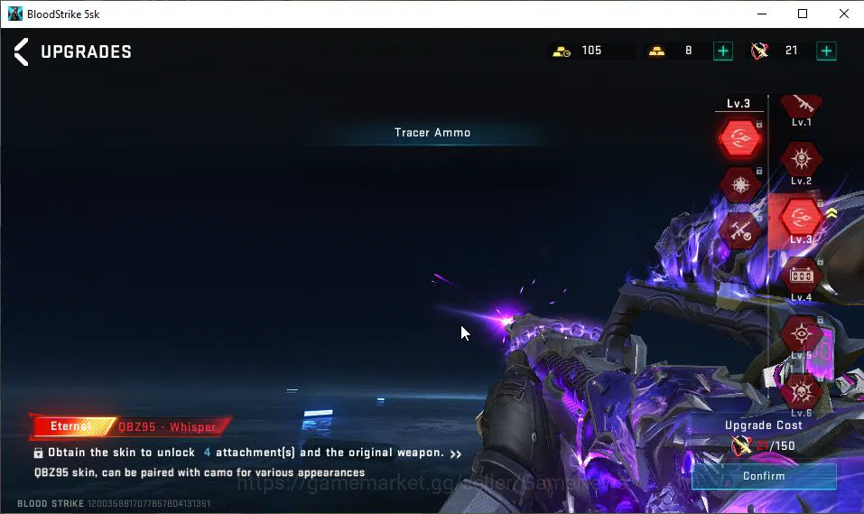 Blood Strike Accounts ASIA|ETERNAL QBZ95-Whisper Lv2|10 ULTRA[ETHAN,JET, image 5