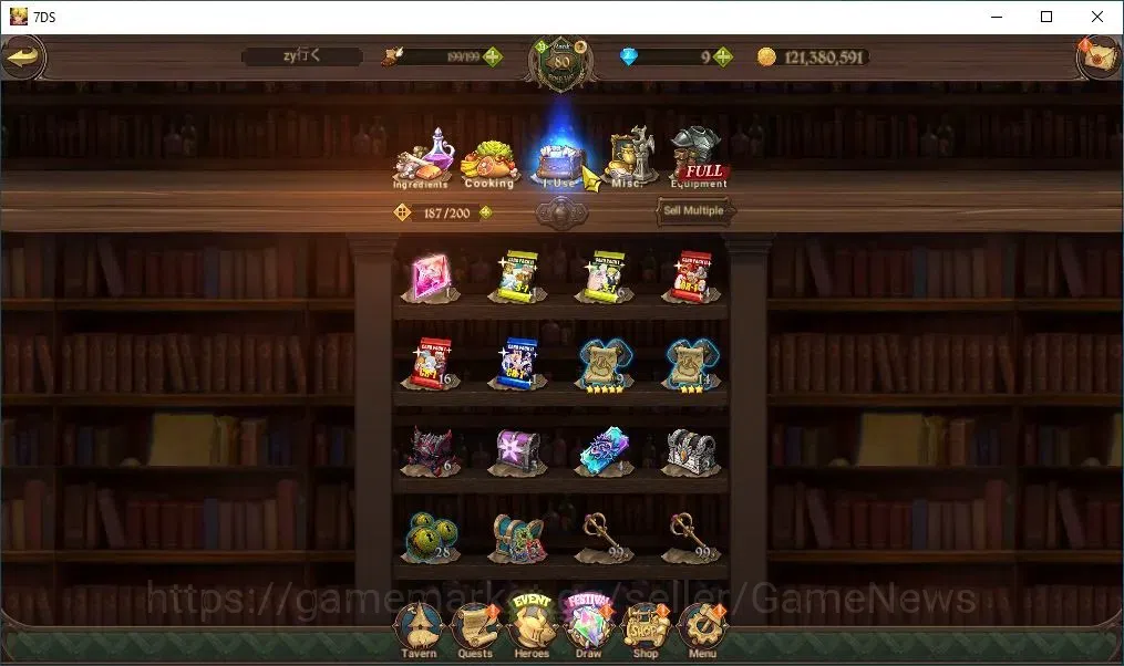 The Seven Deadly Sins: Grand Cross Accounts Global|3,5M CC|4 LR+7 UR+Collab FF,ReZero|S&B,Madn image 19