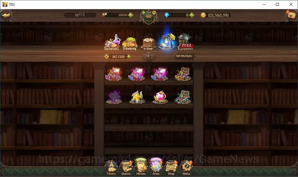 The Seven Deadly Sins: Grand Cross Accounts Global|3,5M CC|4 LR+7 UR+Collab FF,ReZero|S&B,Madn image 20