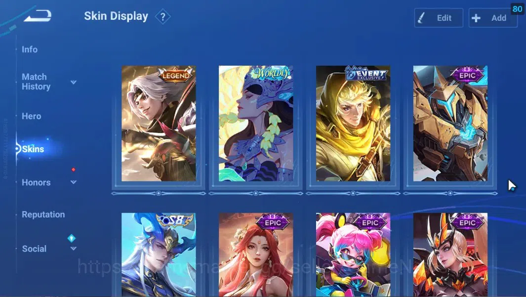 Honor of Kings Accounts Hero 53 Skin 42|Account with Legend Skin(Yao)+Epic image 3